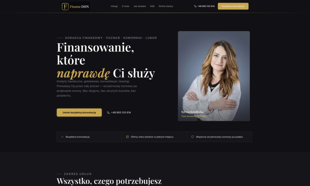 Strona dla doradcy finansowego